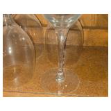 Lot of (6) 9 1/4" Wine Glasses
