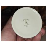 Vintage Porcelain Coffee Pot and Creamer by Porsgrund (Norway)