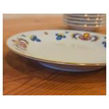 Lot of (2) 6 3/4" Porcelain Salad Plates by Porsgrund (Norway) / Farmer