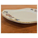 Porcelain Salt Shaker, Butter Tray, Small Bowl by Porsgrund (Norway) / Farmer