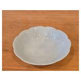 Scalloped Edge Fruit / Dessert Bowl by Dansk (France) / Ivy pattern