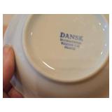 Scalloped Edge Fruit / Dessert Bowl by Dansk (France) / Ivy pattern