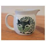 Vintage Kissa Cat theme Creamer Pitcher by Kaj Franck for Arabia (Finland) / Mid-Century Modern style