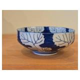 Vintage Porcelain Japanese Bowl by Otagiri Mercantile Co (octagon)