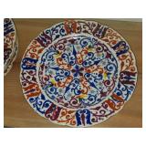 Lot of (4) Vintage 9 1/2" Porcelain Dinner Plates by Royal Vienna RB Austria