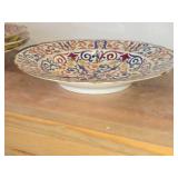 Lot of (4) Vintage Porcelain Deep Plates by Royal Vienna RB Austria 1 3/4" x 9 1/2"