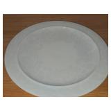 Lot of (4) 10 1/2" Dinner Plates - Damask by Easterling