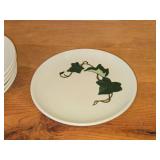 Lot of (6) 6 1/2" Salad Plates - Poppy Trail California Ivy by Metlox