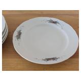 Lot of (5) 6-3/4" Porcelain Salad Plates (Bavaria Germany)