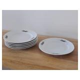 Lot of (6) 6-3/4" Porcelain Salad Plates (Bavaria Germany)