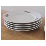 Lot of (6) 6-3/4" Porcelain Salad Plates (Bavaria Germany)