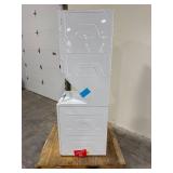 $1299 GE 24" Electric Laundry Center - White