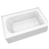 Proflo Hillsboro 60" Alcove Tub - White