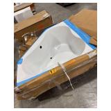 $1500 Grass Valley 60" x 60" Corner Tub