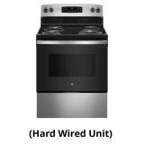 GE 30" 4-Burner Electric Range SS