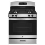 GE 30-in 4-Burner Gas Range, 4.8 cu ft