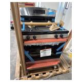 GE 30-in 4-Burner Gas Range, 4.8 cu ft