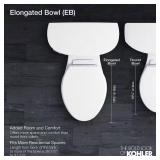 Highline 10" Rough-In Elongated Toilet White