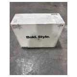 Veer 21 in. Vitreous China Pedestal Sink White