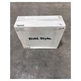 Veer 21 in. Vitreous China Pedestal Sink