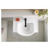 Veer 24 in Vitreous China Pedestal Sink