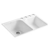 $1035 Executive Chef Cast Iron Sink 33" White