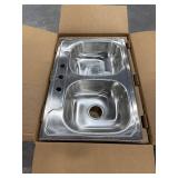 Sterling Middleton 33x22 Top-mount Sink, SS