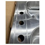 Sterling Middleton 33x22 Top-mount Sink, SS