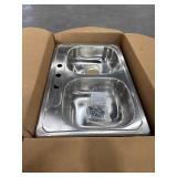 Sterling Middleton 33x22 Top-mount Sink, SS