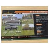 21 x 13 Ft Metal Carport - LandHonor - 2026 - Unused - LHR-MC2113