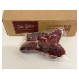 D. 10.30lbs Two Rivers Beef Ribeye Roll Steaks-Vaccum Sealed 3-4 Steaks Per Package-3-4 Packages per Case.
