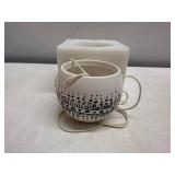 MM1. Garden Lot-Ceramic Pot, Snail Plastic, LED Frog Acrylic(Works, but needs hot glue on bubble & Buuterfly)