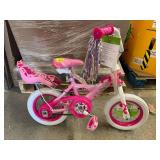 SSS. Disney Princess Bike w/Babydoll Carrier(Training Wheels Not Included)