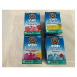 4x 10ct Iced Refeshers-4 Flavors