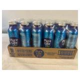 18x 20oz Pure Life Water-Screw top cans