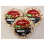 H. 3x Ultimo Pepperoni Pizza