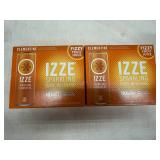 2x 68.4oz Izze Sparkling Juice Beverage-Clementine