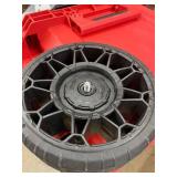 Milwaukee Packout Rolling Cart - Red Modular Storage System (Wheel missing nut)