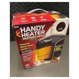 Handy Heater Instant Heat Pro Portable Space Heater 1500W Copper Infused Ceramic