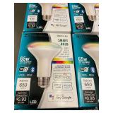 Philips Hue BR30 LED Bulbs 65W Replacement 650 Lumens & Ecosmart BR30 LED Bulbs - Assorted Pack
