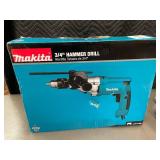 Makita 3/4" Hammer Drill - Corded with Case & Original Box