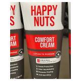 box c - Happy Nuts Comfort Cream Lotion to Powder Original Sandalwood Zest 4-Pack