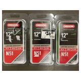 Oregon N51 12-Inch Low Kickback Saw Chain - Husqvarna Compatible