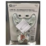 Commercial Electric Ceiling Fan Blade Arms - 5 Pack Replacement for 36-42 in Fans (2-Pack)