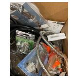 Large Box of Faucets and showerheads and parts