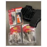 3M Command Brand Medium Designer Hooks Value Pack (2 Packs) & Velcro Strap