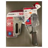 Arrow T50 Heavy Duty Staple Gun & Hammer Tacker - 2-Pack