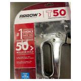 Arrow T50 Heavy Duty Staple Gun & Hammer Tacker - 2-Pack