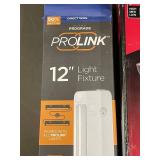 Husky Infrared Touchless Work Light 2500 Lumens & ProLink 12-Inch Light Fixture (Lot of 2)