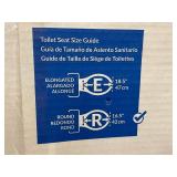 Bemis Affinity Round Toilet Seat - 16.5 in / 42 cm - Whisper-Close